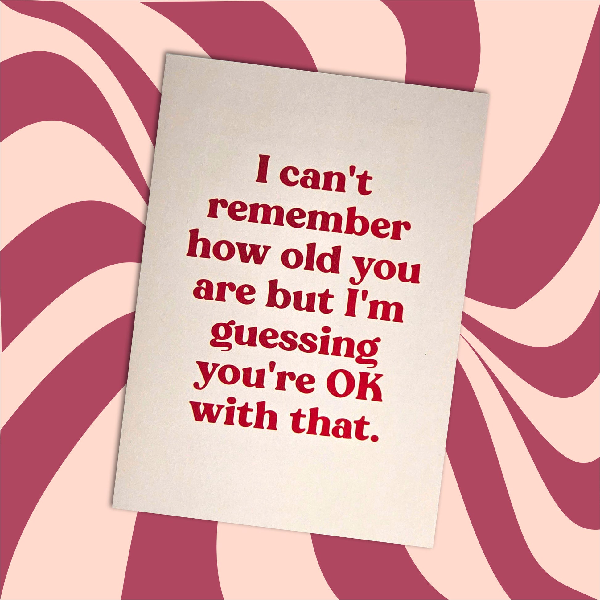 I can't Remember